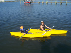Photo of Kids in Kayaks